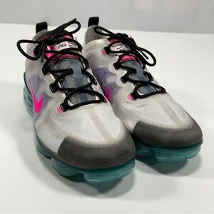 Athletic Nike Air Vapormax 2019 Pure Platinum Hyper Pink Size 11